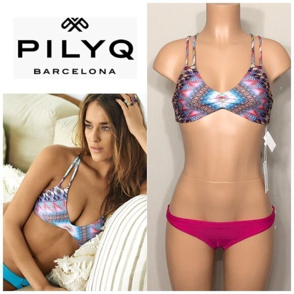 PILYQ Belize reversible bikini. NWT - Picture 2 of 8